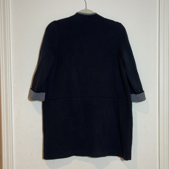 Alfani Long Cardigan With Faux Fur Trim - Picture 11 of 12